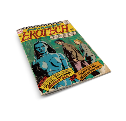 EroTech #1 and #2 with Retro Variant Cover (56 pages) - SHP Comics
