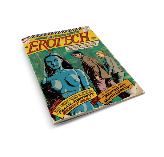EroTech #1 and #2 with Retro Variant Cover (56 pages) - SHP Comics
