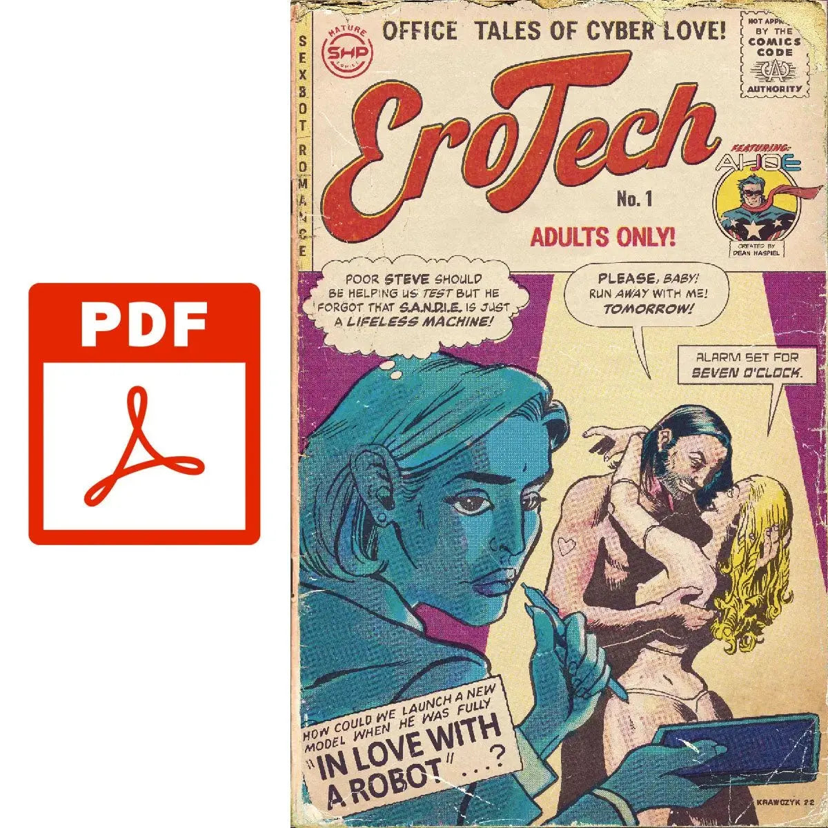 EroTech #1 - Steve's Dick (Digital Edition) SHP Comics