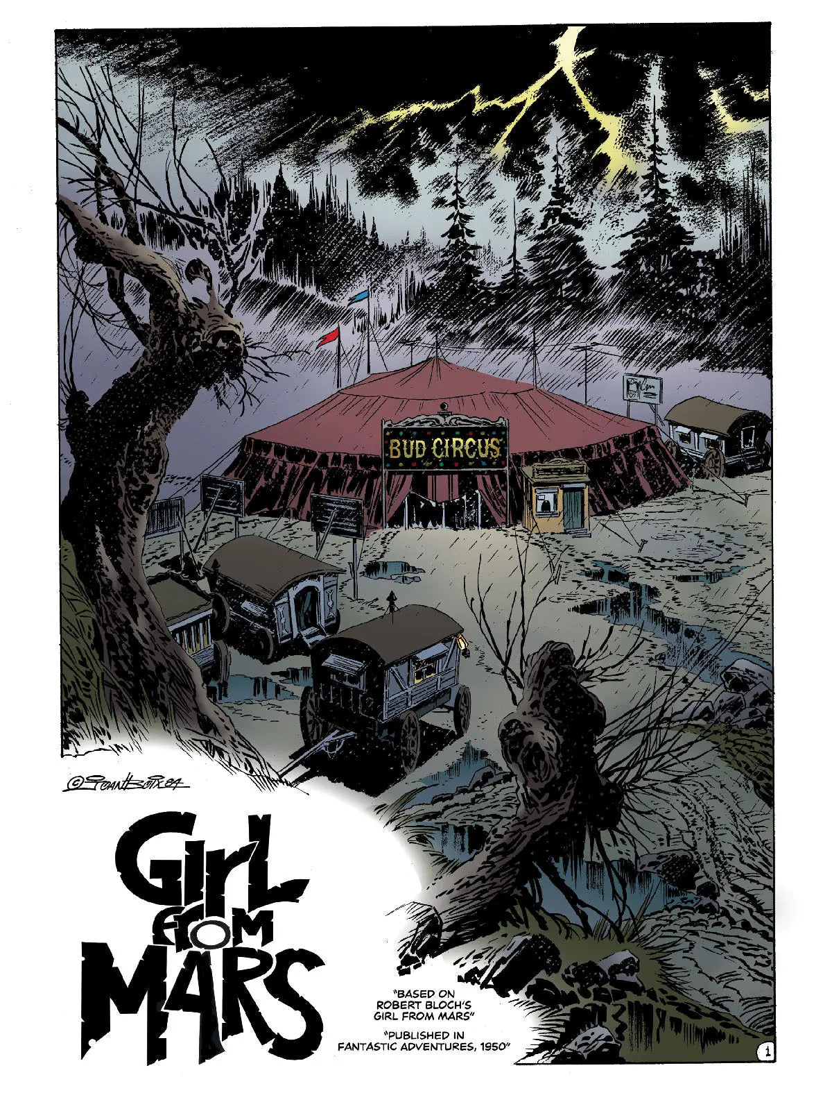 Robert Bloch's The Girl From Mars (Digital Edition) SHP Comics