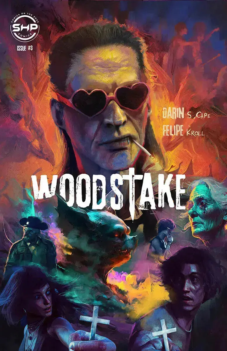 Woodstake Hippie Vampire Graphic Novel Part One SHP Comics