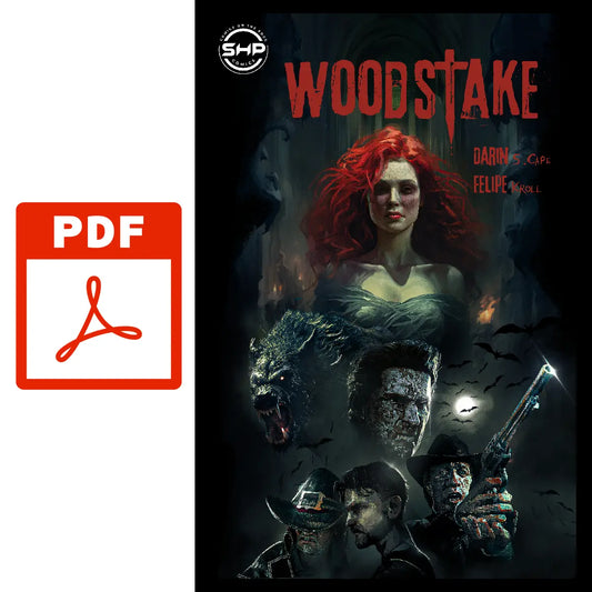 Woodstake a Bloody Good Fun Vampire Comic Book (Digital Edition) SHP Comics