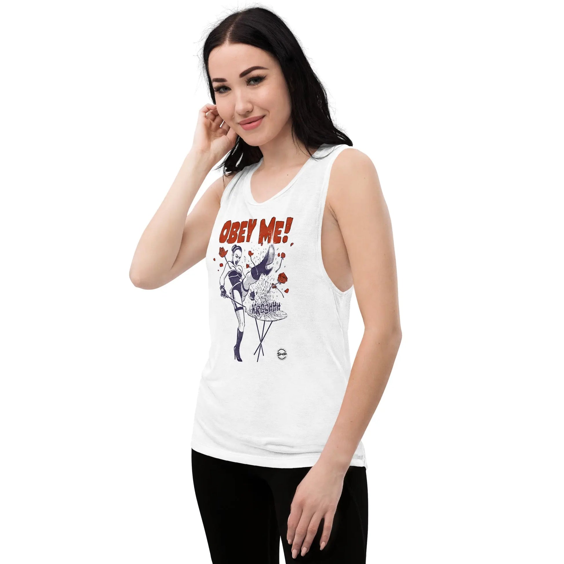 Obey Me! Daring, Sassy and Bold Sleeveless Top - SHP Comics SHP Comics