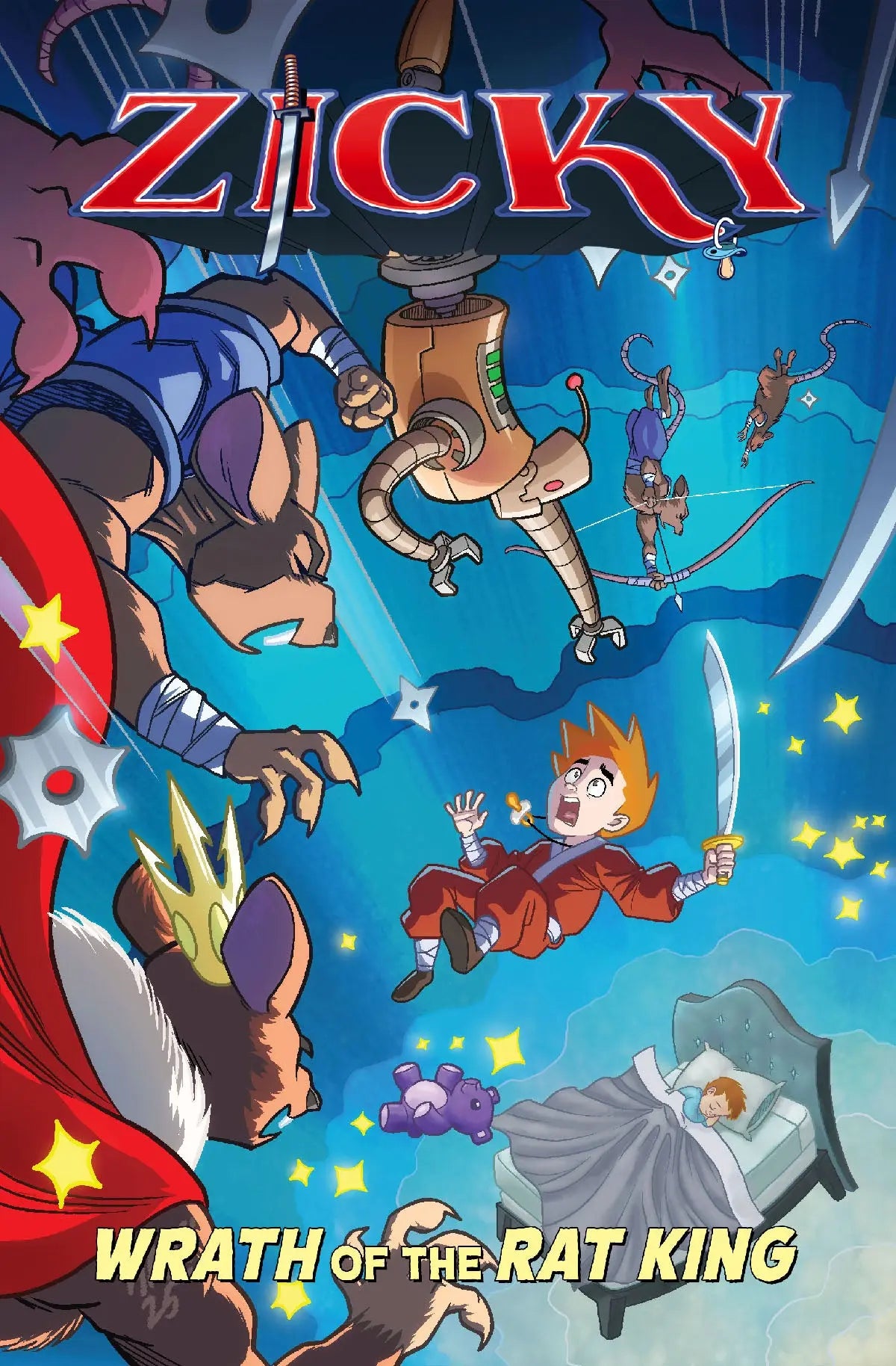 Zicky: Wrath of the Rat King Graphic Novel SHP Comics