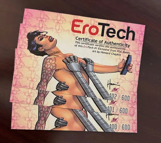 EroTech #1 - Steve's Dick (Undressed Chaykin Variant) SHP Comics