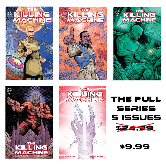 The Killing Machine Military Sci-Fi Comic Book Series Complete