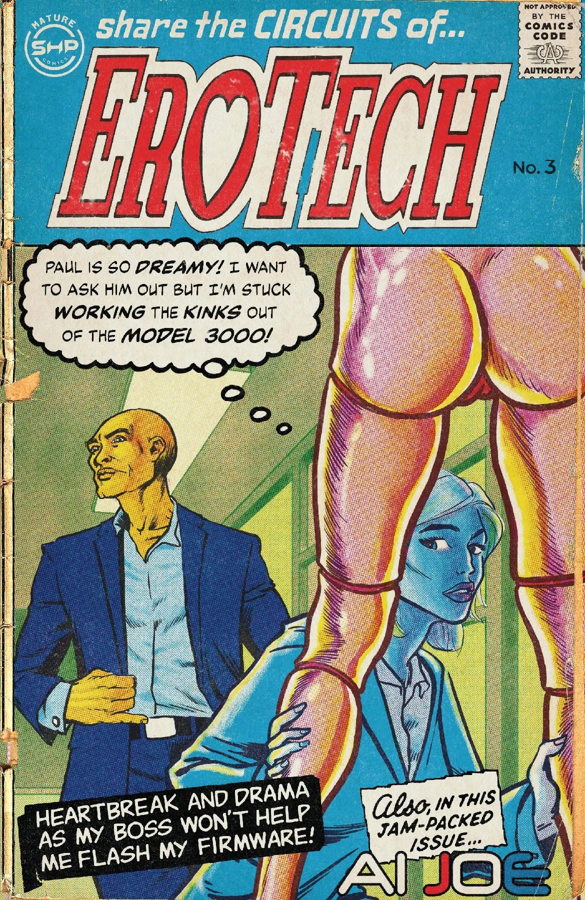 EroTech #3 - Samantha's Decision SHP Comics