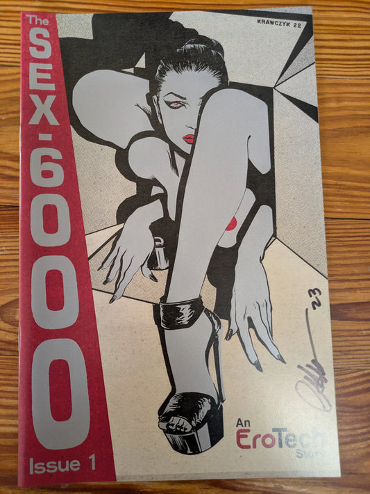 The SEX-6000 Limited Edition Signed Foil Cover SHP Comics