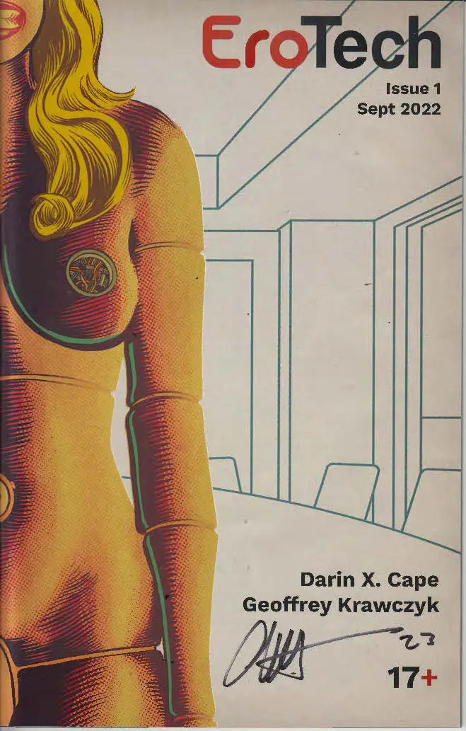 EroTech #1 Signed Gold Foil Limited Edition SHP Comics