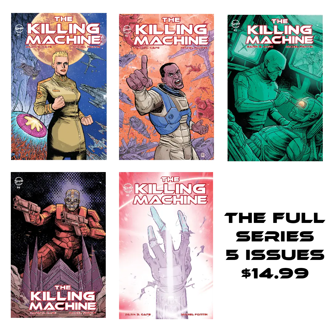 The Killing Machine Military Sci-Fi Comic Book Series (Complete) SHP Comics