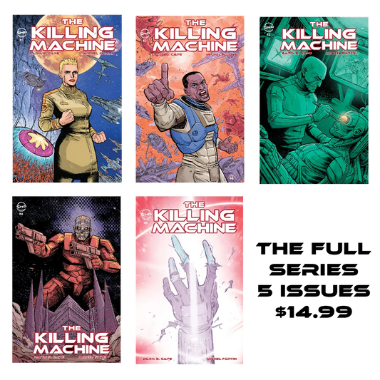 The Killing Machine Military Sci-Fi Comic Book Series (Complete) SHP Comics