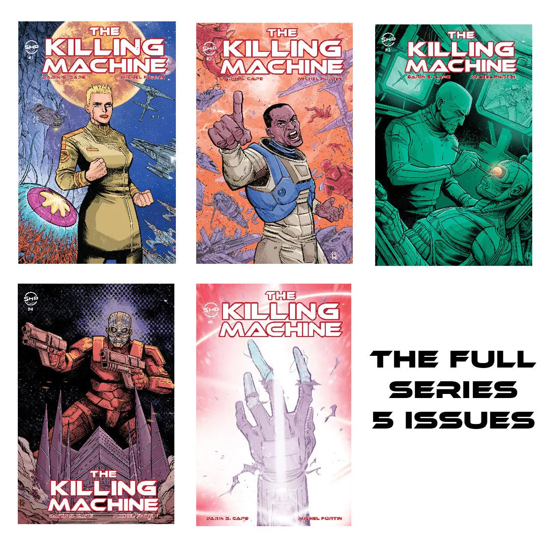 The Killing Machine Military Sci-Fi Comic Book Series Complete (FREE Shipping) SHP Comics