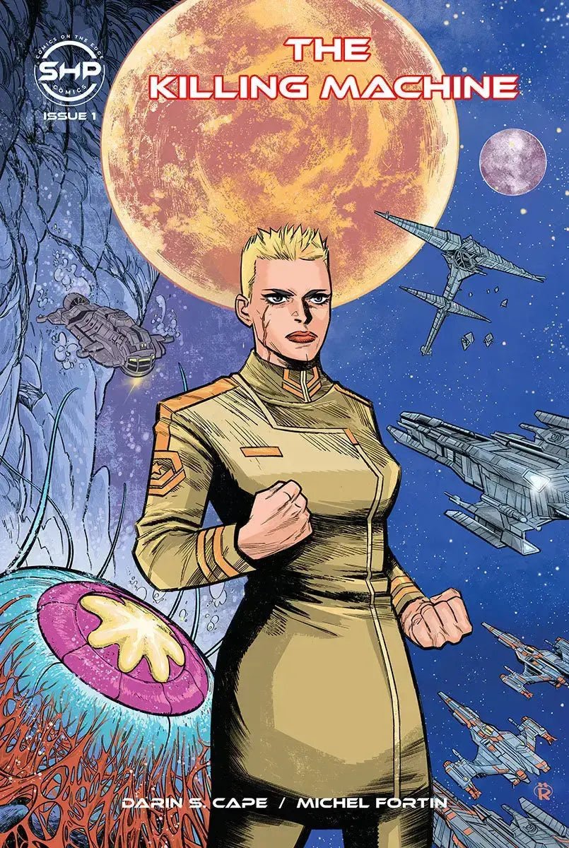 Machine Kill 9 The Killing Machine Epic Science Fiction Comic Book for Sale – SHP Comics
