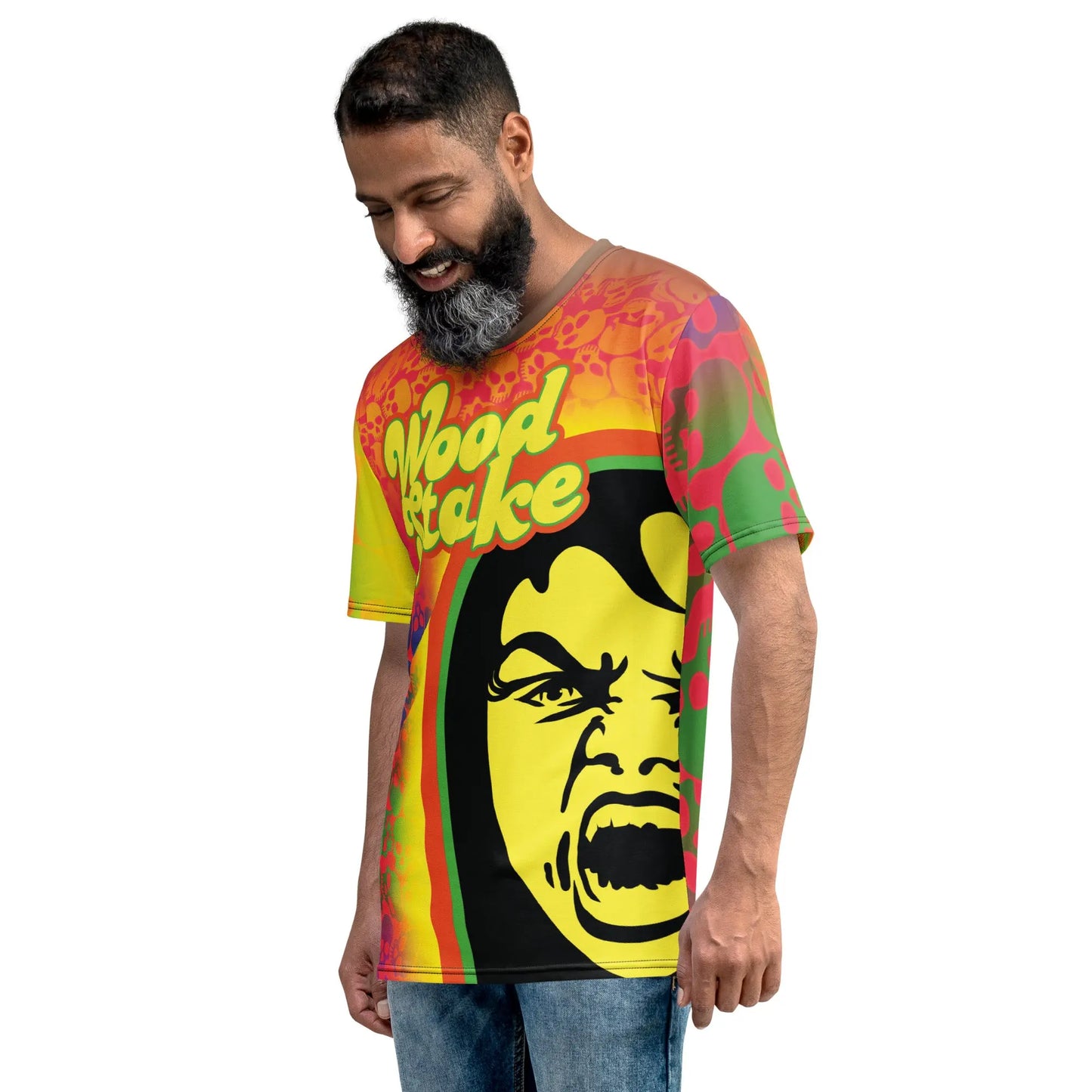 Woodstake Trippy Men's All-over Tee