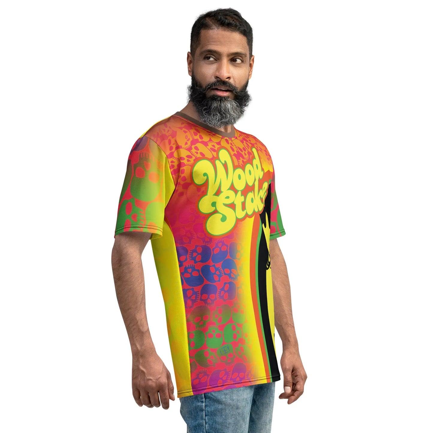 Woodstake Trippy Men's All-over Tee