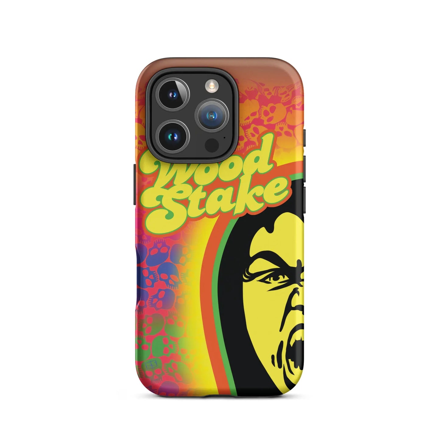 Woodstake Tough Case for iPhone 16 pro SHP Comics