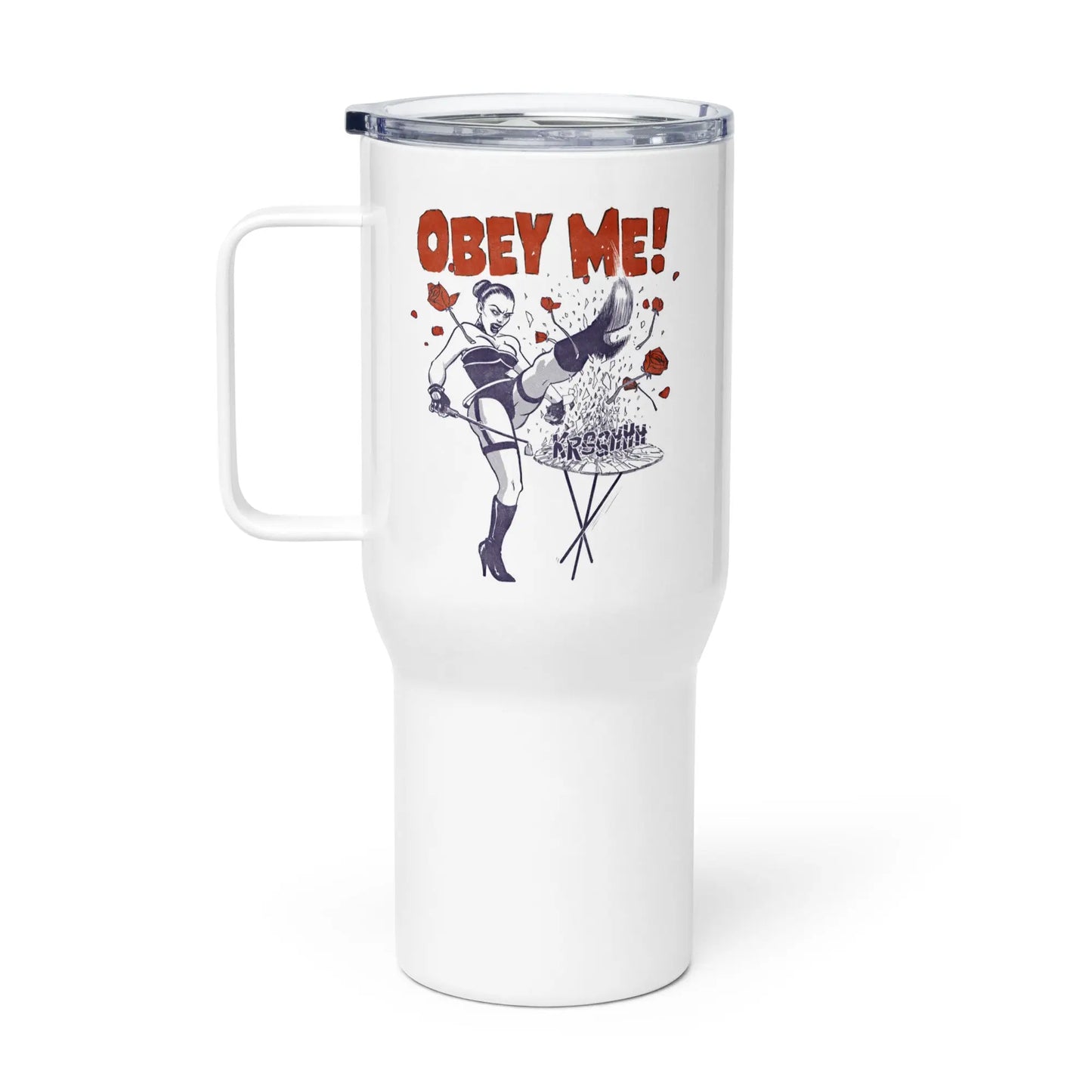 EroTech Obey Me! Irresistible Travel mug with a handle SHP Comics