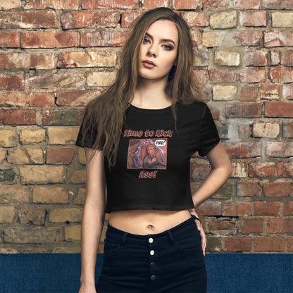 The Killing Machine Girl Power Crop Top | Make a Bold Statement SHP Comics